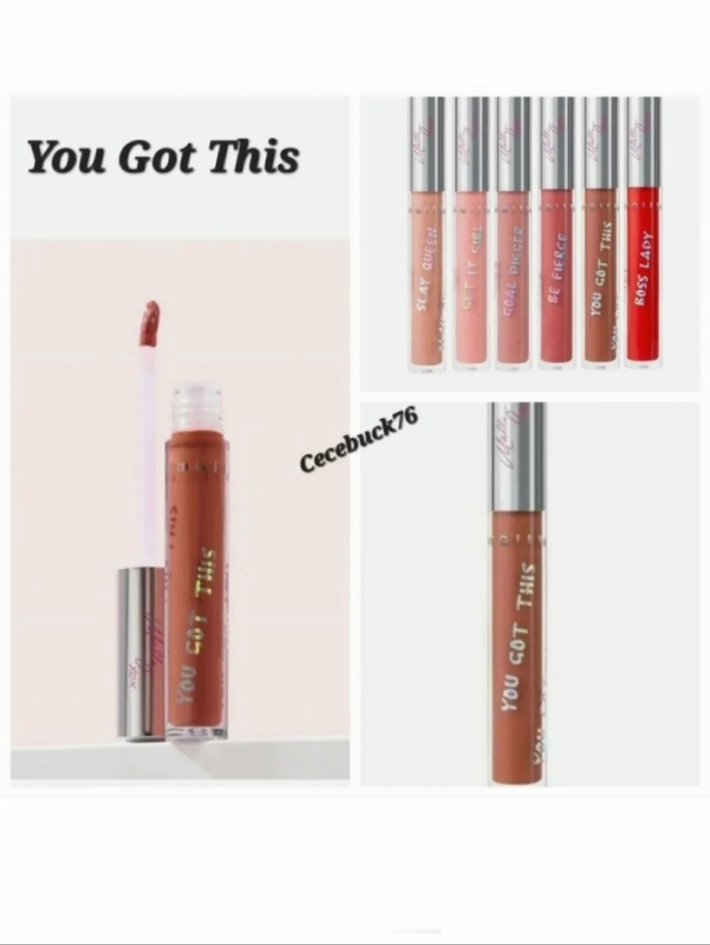 🌺Mally Beauty You Got This Intense Color Lip Gloss
